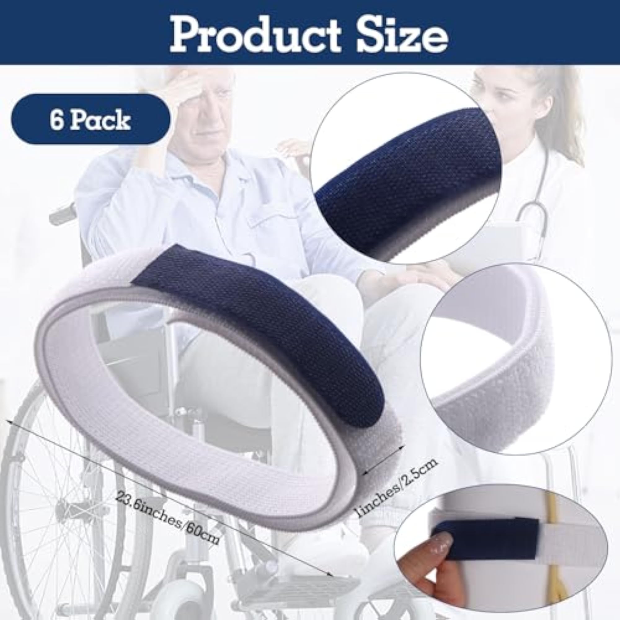 Urine Drainage Bag Strap Set for Catheter Holders